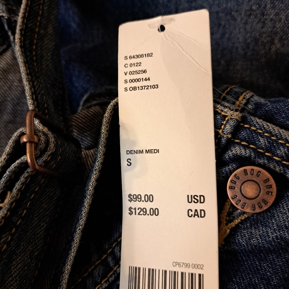 BDG URBAN OUTFITTERS BIB DETAILING DENIM OVERALLS NWT - Picture 14 of 16